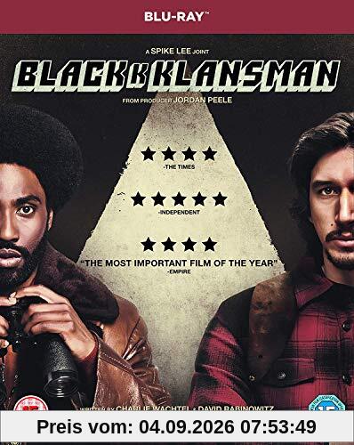 BlackkKlansman (Blu-Ray) [2018] [Region Free]