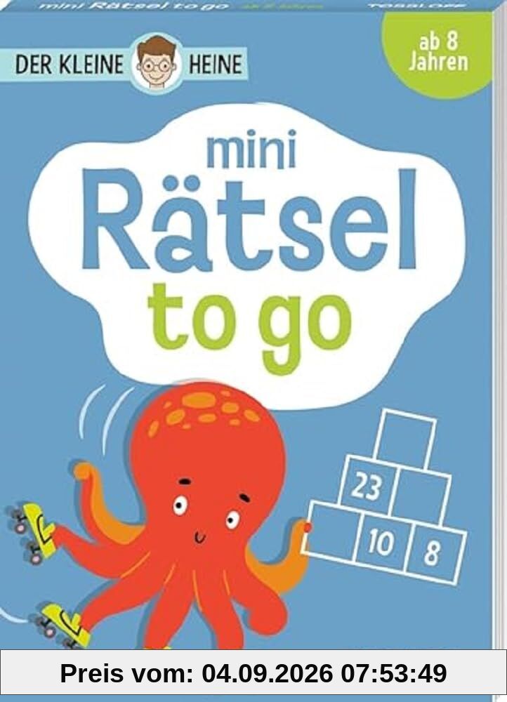 Der kleine Heine. Mini Rätsel to go. Ab 8 Jahren