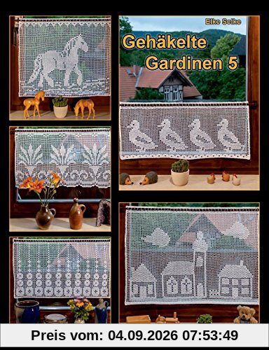 Gehäkelte Gardinen 5