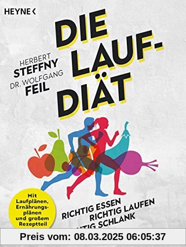 Die Lauf-Diät: richtig essen – richtig laufen – richtig schlank - Mit Laufplänen, Ernährungsplänen und großem Rezeptteil