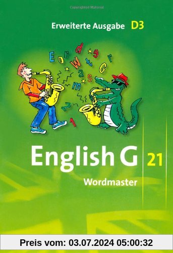 English G 21 - Erweiterte Ausgabe D: Band 3: 7. Schuljahr - Wordmaster: Vokabellernbuch