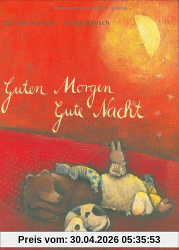 Guten Morgen, gute Nacht: Vierfarbiges Bilderbuch
