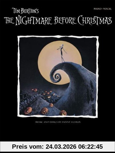 Tim Burton The Nightmare Before Christmas Pvg: Piano/Vocal (Piano Vocal Series)