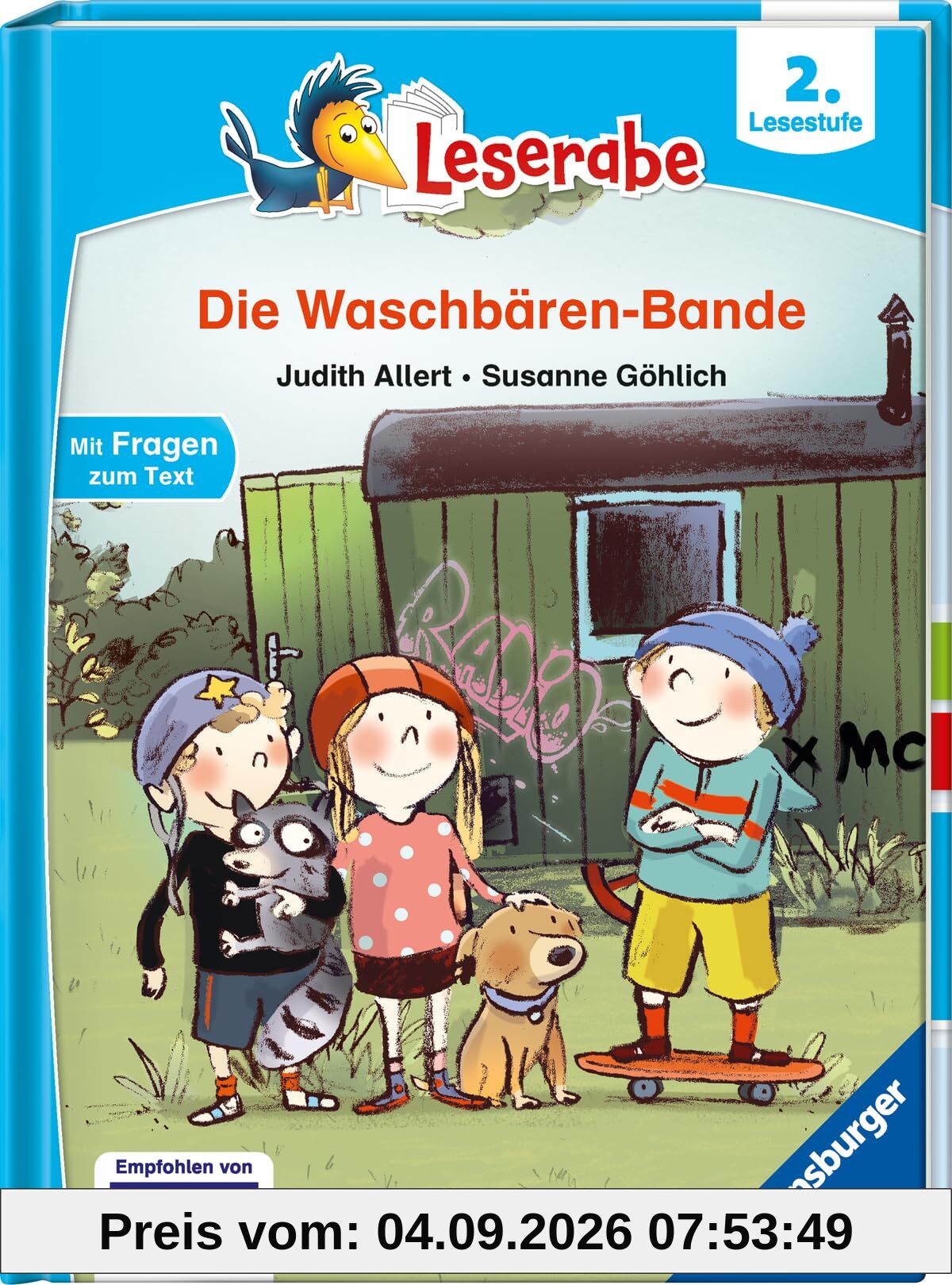 Die Waschbären-Bande - lesen lernen mit dem Leseraben - Erstlesebuch - Kinderbuch ab 7 Jahren - lesen üben 2. Klasse (Leserabe 2. Klasse) (2. Lesestufe)