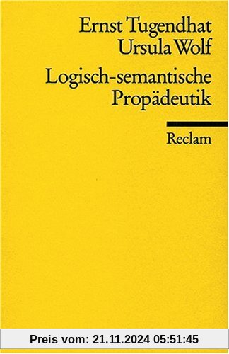 Logisch-semantische Propädeutik