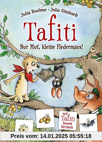 Tafiti - Nur Mut, kleine Fledermaus!: Mit Tafiti lesen lernen - Kinderbuch zum Vorlesen und ersten Selberlesen - Ideal f