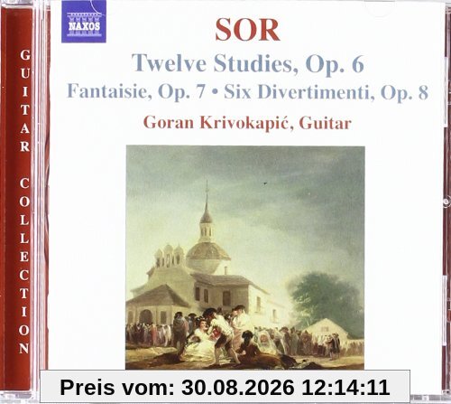 Goran Krivokapic 12 Studien/Fantasie/6 Divertimenti