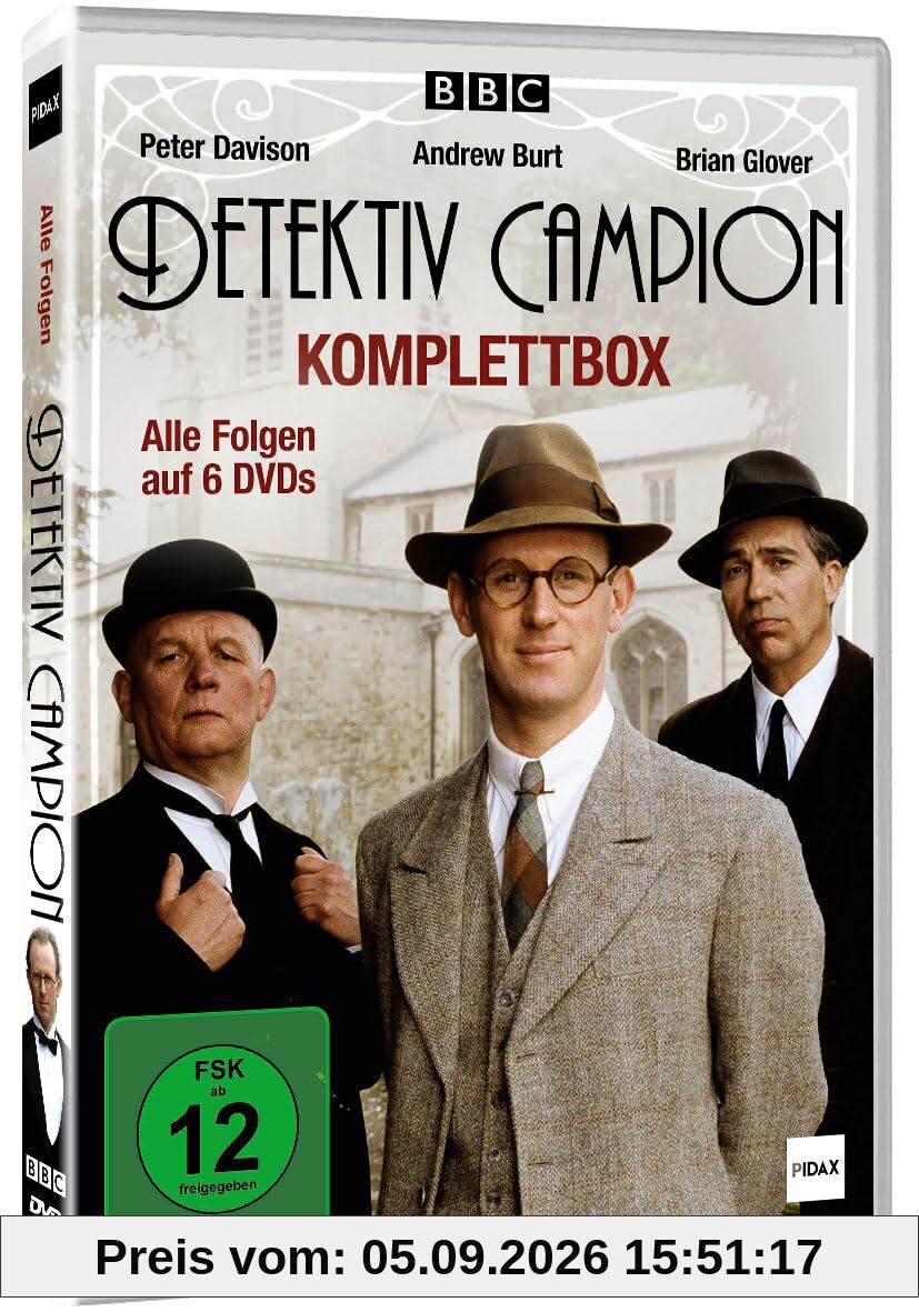 Detektiv Campion - Die komplette populäre BBC Krimiserie in einer Sammlerbox auf 6 DVDs (Pidax Serien-Klassiker) [Collector's Edition]