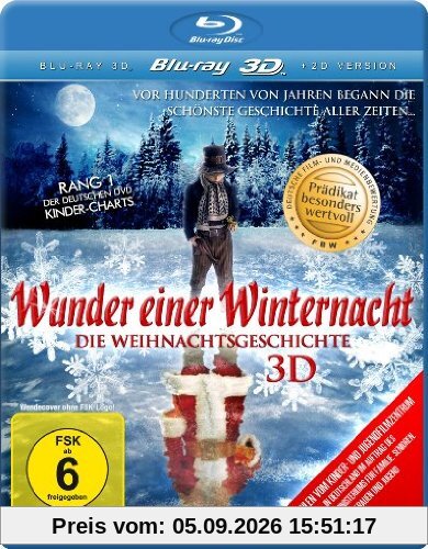 Wunder einer Winternacht 3D - Die Weihnachtsgeschichte [3D Blu-ray]