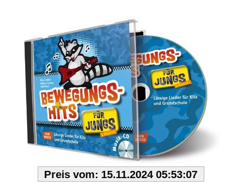 Bewegungshits für Jungs - CD - Lässige Lieder für Kita und Grundschule