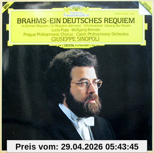Brahms: Ein deutsches Requiem / Schicksalslied / Gesang der Parzen [Vinyl Doppel-LP] [Schallplatte]