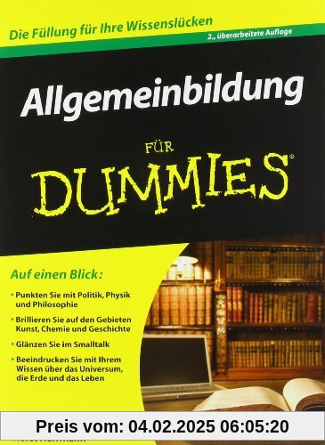 Allgemeinbildung für Dummies (Fur Dummies)