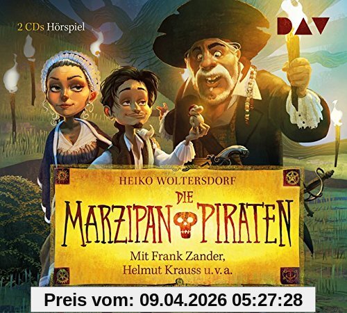 Die Marzipanpiraten: Hörspiel mit Frank Zander, Helmut Krauss u.v.a. (2 CDs)