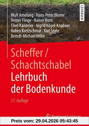 Scheffer/Schachtschabel Lehrbuch der Bodenkunde