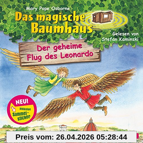 Der geheime Flug des Leonardo: 1 CD (Das magische Baumhaus, Band 36)