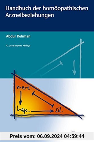 Handbuch der homöopathischen Arzneibeziehungen