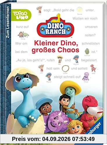 Dino Ranch: Kleiner Dino, großes Chaos: Zum Lesenlernen