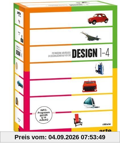 Design 1-4 (NTSC, 4 Discs)