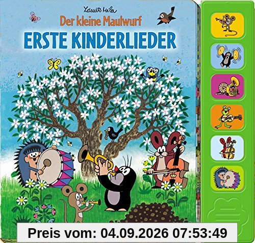 Liederbuch Erste Kinderlieder - Der kleine Maulwurf