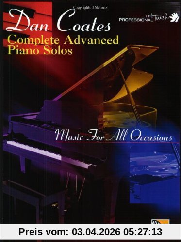 Dan Coates : Complete advanced piano solos Music for all occasions