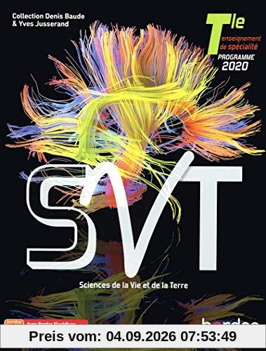 SVT, sciences de la vie et de la Terre terminale, enseignement de spécialité : programme 2020