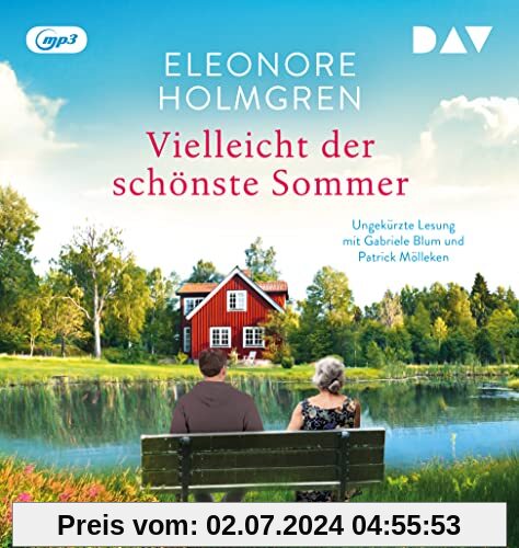 Vielleicht der schönste Sommer: Ungekürzte Lesung mit Gabriele Blum und Patrick Mölleken (1 mp3-CD)