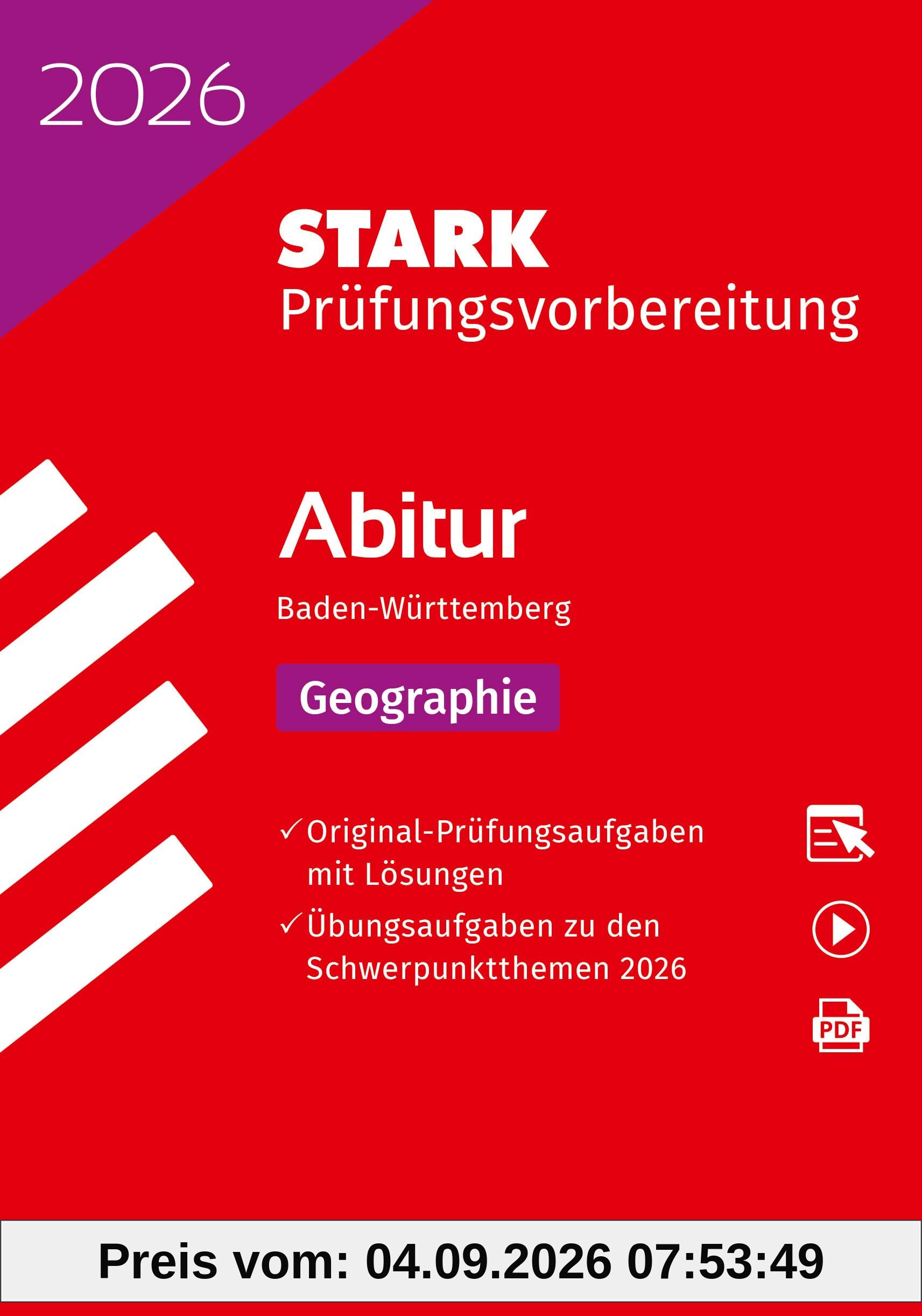 STARK Geographie - Abitur 2026 BW - Prüfungsvorbereitung (Abitur-Prüfungen)