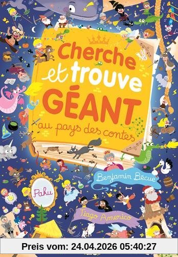 Cherche et trouve géant au pays des contes