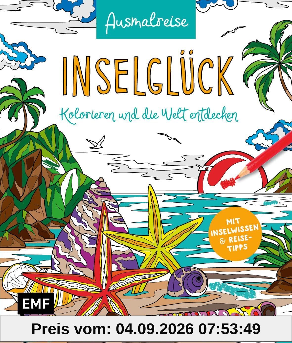 Ausmalreise Inselglück