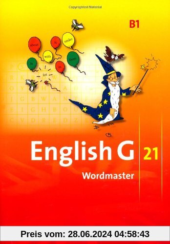 English G 21 - Ausgabe B: Band 1: 5. Schuljahr - Wordmaster: Vokabellernbuch
