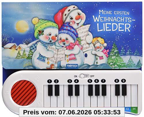 Meine ersten Weihnachtslieder: Klavierbuch mit abschaltbarem Sound