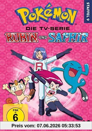 Pokémon - Die TV-Serie: Rubin und Saphir - Staffel 9 [6 DVDs]