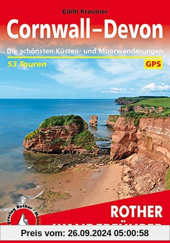 Cornwall - Devon: Die schönsten Küsten- und Moorwanderungen. 53 Touren. Mit GPS-Daten (Rother Wanderführer)