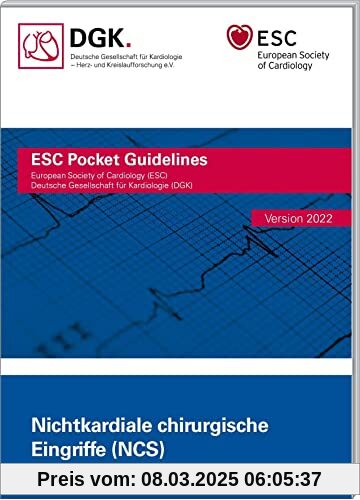 Nichtkardiale chirurgische Eingriffe (NCS): Version 2022 (Pocket-Leitlinien / Publikationen von Fachgesellschaften)