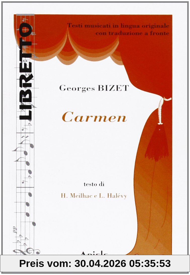 Carmen. Ediz. italiana e francese (Libretto)