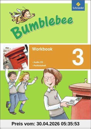 Bumblebee 3 + 4: Bumblebee - Ausgabe 2013 für das 3. / 4. Schuljahr: Workbook 3 plus Portfolio- / Sprachheft und Pupil's Audio-CD