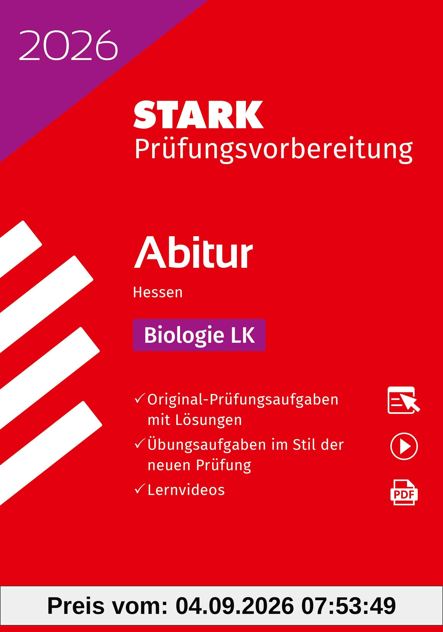 STARK Biologie LK - Abitur 2026 Hessen - Prüfungsvorbereitung (Abitur-Prüfungen)