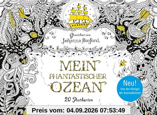 Phantastischer Ozean - Postkartenbuch