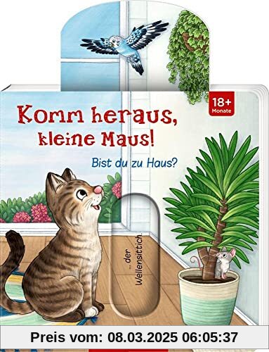 Komm heraus, kleine Maus!: Bist du zu Haus?