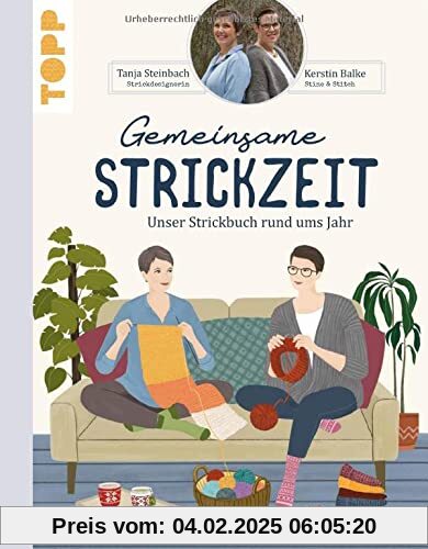 Gemeinsame Strickzeit: Unser Strickbuch rund ums Jahr