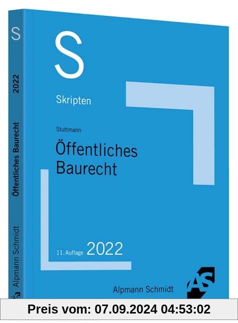 Skript Öffentliches Baurecht