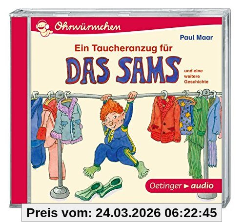 Ein Taucheranzug für das Sams und eine weitere Geschichte (CD): OHRWÜRMCHEN-Hörbuch
