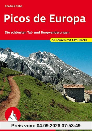 Picos de Europa: Die schönsten Tal- und Bergwanderungen. 52 Touren mit GPS-Tracks (Rother Wanderführer)
