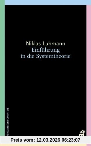 Niklas Luhmann Einführung In Die Systemtheorie, Hrsg. V. Dirk Baecker