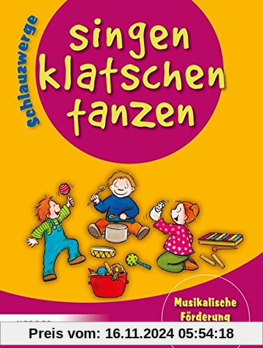 Schlauzwerge singen, klatschen, tanzen: Musikalische Förderung in der Krippe