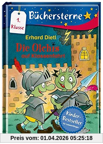 Die Olchis auf Klassenfahrt: Mit 16 Seiten Leserätseln und -spielen