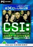 CSI, Crime Scene Investigation 2: Dark Motives, CD-ROM für Windows 98 SE, ME, 2000, XP