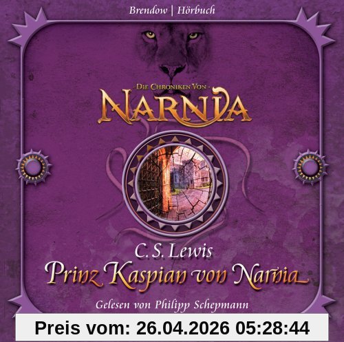 Die Chroniken von Narnia 04 - Prinz Kaspian von Narnia. 4 CDs Hörbuch