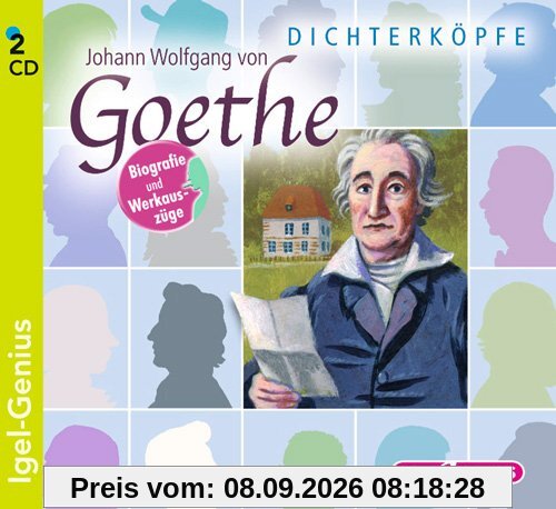 Dichterköpfe - Johann Wolfgang von Goethe
