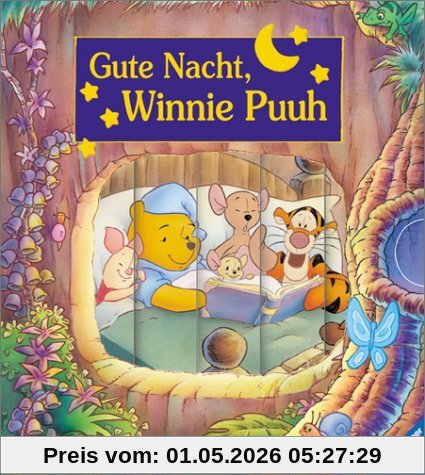 Winnie Puuh: Gute Nacht, Winnie Puuh: Spieleffekt im Cover